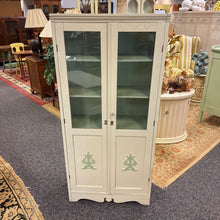 Load image into Gallery viewer, Kitchen Cabinet Cream/Green Painted (58x29x16)
