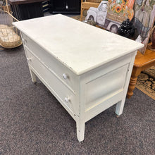 Load image into Gallery viewer, White 2 Drawer Dresser (26x38x19)
