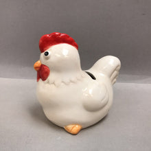 Load image into Gallery viewer, Ceramic Chicken Bank (4x4.5x3.25)
