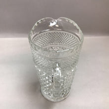 Load image into Gallery viewer, Vintage Glass Diamond Pattern Pitcher (9&quot;)
