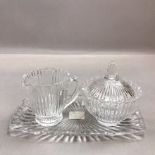 Load image into Gallery viewer, Mikasa Royal Suite Cream Pitcher &amp; Sugar Bowl w/ Tray (~4.5&quot;)
