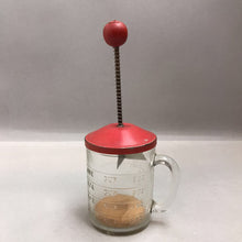 Load image into Gallery viewer, Vintage Hazel Atlas Nut Chopper Red Top (One Cup-8OZ)
