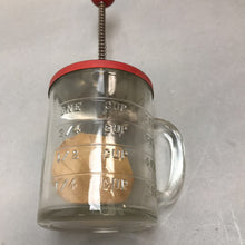 Load image into Gallery viewer, Vintage Hazel Atlas Nut Chopper Red Top (One Cup-8OZ)
