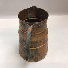 Load image into Gallery viewer, Vintage Aged Patina Copper Pitcher Iron Handle Turkey (24)
