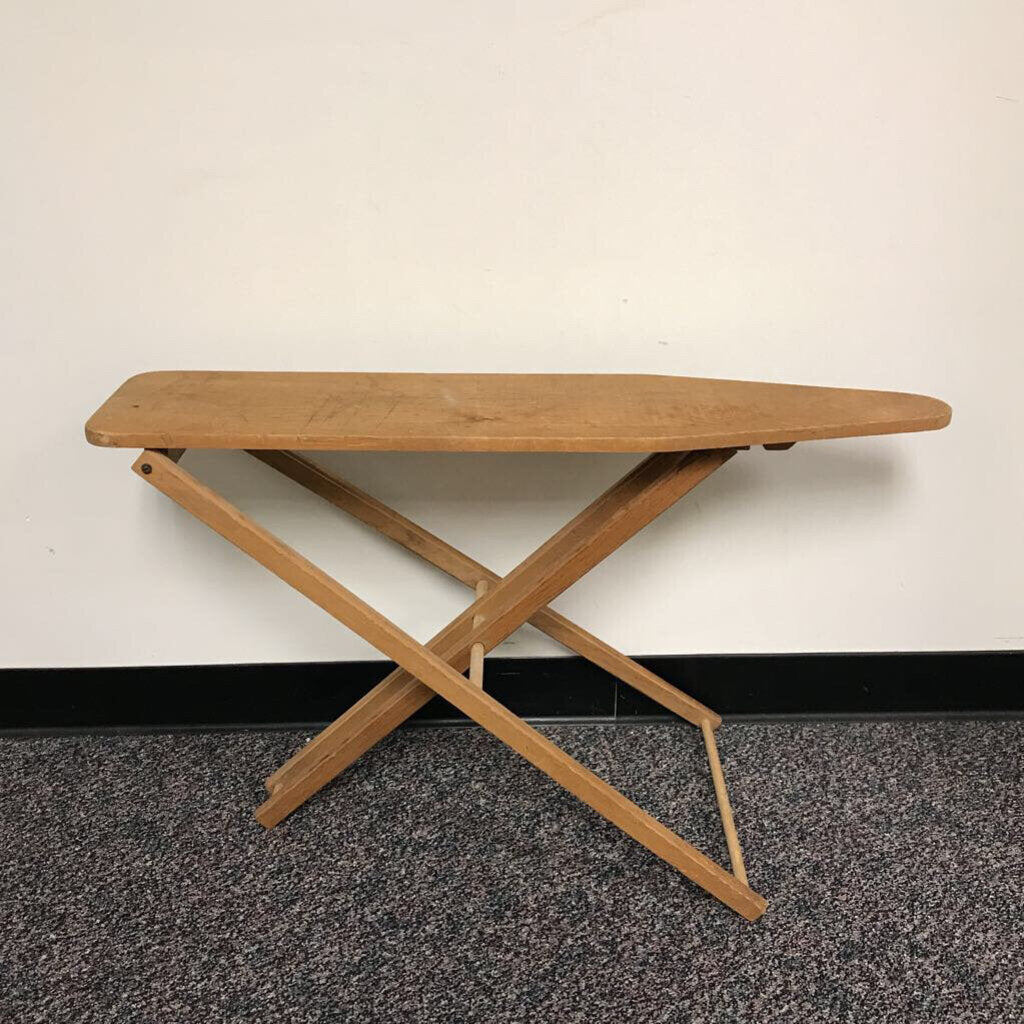 Vintage Wooden Child’s Ironing Board (22x31.5x7.5)