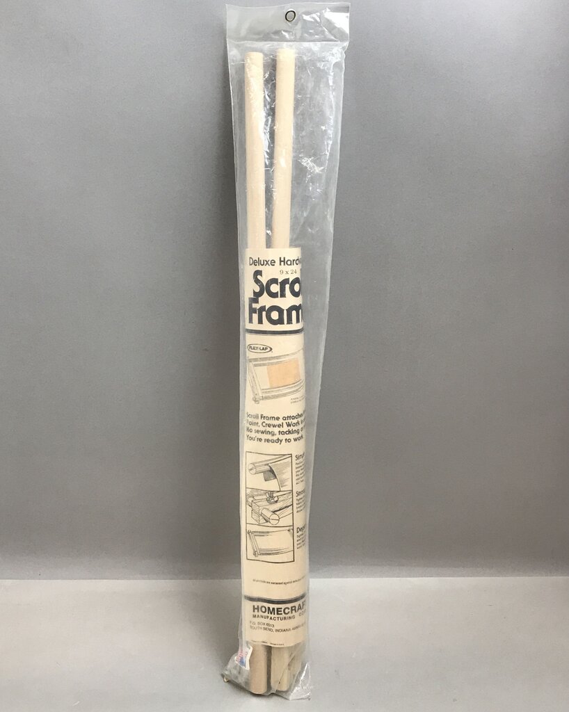 Hardwood Needle Point Scroll Frame (27