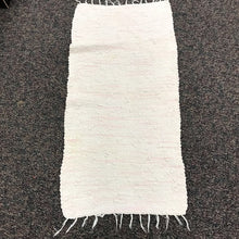 Load image into Gallery viewer, Boho Woven Ivory Rug (46x22)
