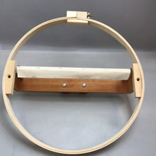 Load image into Gallery viewer, Adjustable Wooden Quilting/Needlework Frame-Standing Hoop (18&quot;)
