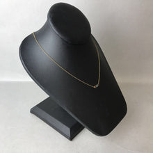 Load image into Gallery viewer, Gold Plated Sterling Red Blue Purple Crystal Necklace (17&quot;)
