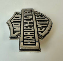 Load image into Gallery viewer, Vintage Chrome Harley Davidson Classic Bar Shield Logo Belt Buckle (3.25&quot;)
