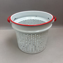 Load image into Gallery viewer, Enamel Colander / Steamer Pot (7.5x9.5)
