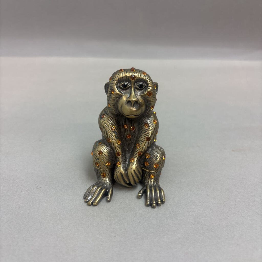 Bombay Monkey Crystal Box w/ Box (3