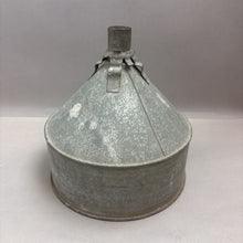 Load image into Gallery viewer, Vintage Galvanized Steel Funnel (10&quot;)

