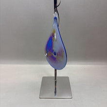 Load image into Gallery viewer, Handblown Glass Tear Drop Hanging Suncatcher (8&quot;)
