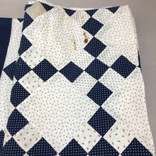 Load image into Gallery viewer, Blue &amp; White Quilt Top (80x88)
