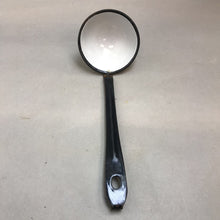 Load image into Gallery viewer, Vintage Enamelware Ladle White With Black Handle (12&quot;)
