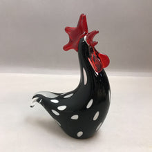 Load image into Gallery viewer, Gorgeous Designs Solid Art Glass Roosters / Chickens 9&quot; PaperWeight
