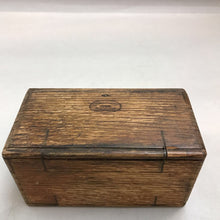 Load image into Gallery viewer, 1889 Singer Sewing Machine Attachments in Folding Wooden Puzzle Box (3x6)
