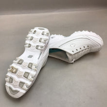 Load image into Gallery viewer, Womens Skechers Air-Cooled Memory Foam Open Heel White Shoes Size 8
