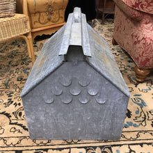 Load image into Gallery viewer, Galvanized Metal Metal Chicken Barn / Chicken Barn (20x17x23)
