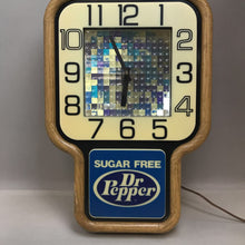 Load image into Gallery viewer, Dr. Pepper Clock Dr Pepper Motion Clock Vintage 70s Advertising (19x13x5)
