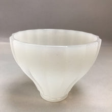 Load image into Gallery viewer, Antique Opalescent Milk Glass Lamp Shade Ribbed (4.5x5.5)
