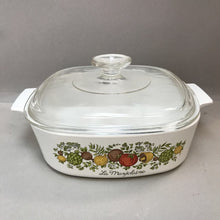 Load image into Gallery viewer, Corningware Spice of Life Casserole Dish (2qt)
