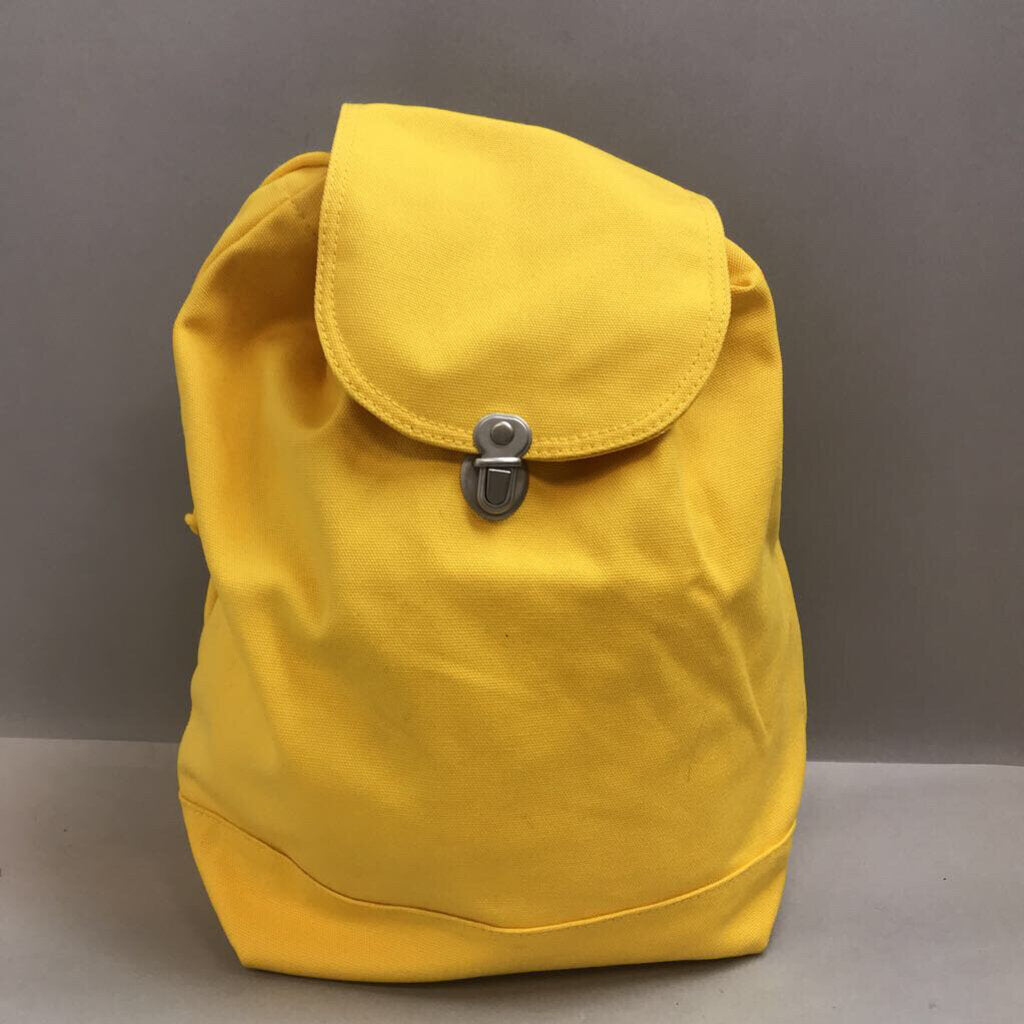 Baggu Yellow Cloth Back Pack