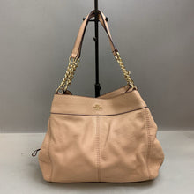 Load image into Gallery viewer, Coach Lexy Pebbled Nude Pink Leather Shoulder Bag Purse (11x16x4&quot;)
