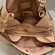 Load image into Gallery viewer, Coach Lexy Pebbled Nude Pink Leather Shoulder Bag Purse (11x16x4&quot;)
