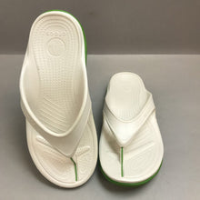 Load image into Gallery viewer, White &amp; Green Crocs USA Mens 9 Womens 11
