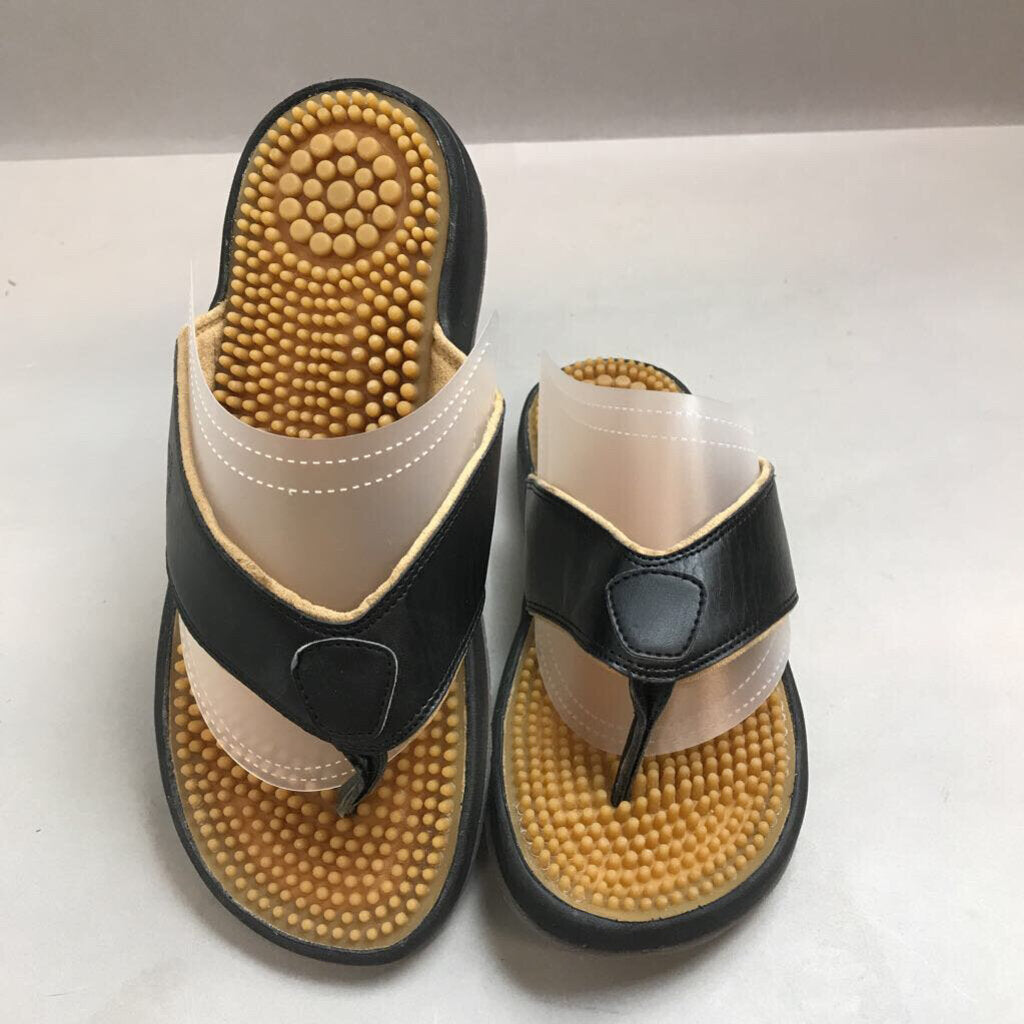 Old Friend Chestnut Stony Massage Sandals M8