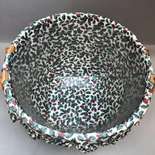 Load image into Gallery viewer, Longaberger Holiday Hostess Basket w/ Liner &amp; Protector (1994) (~12x17x17)
