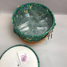 Load image into Gallery viewer, Lognaberger Hostess Sewing Basket #132334 (1996) (~9x13x13)
