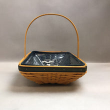 Load image into Gallery viewer, Longaberger Spring Meadow Basket w/ Liner, Insert (2000) (4x16x11)
