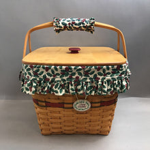 Load image into Gallery viewer, Longaberger Holiday Hostess Basket #19607 (1995) (~13x16x16)
