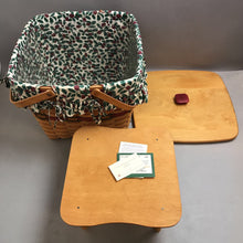 Load image into Gallery viewer, Longaberger Holiday Hostess Basket #19607 (1995) (~13x16x16)
