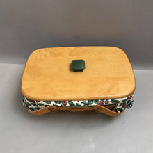 Load image into Gallery viewer, Longaberger Christmas Collection Holiday Cheer Basket (1996) (~4x12x8.5)
