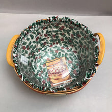Load image into Gallery viewer, Longaberger Christmas Collection Popcorn Basket (1999) (~5x10.5x10.5)
