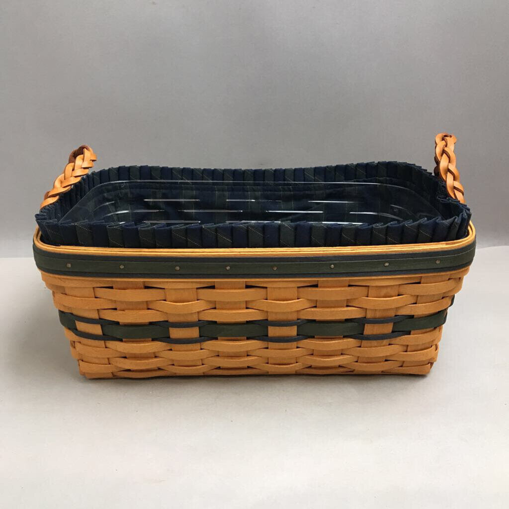 Longaberger Welcome Home Basket (1997) (~5.5x15.9.5)