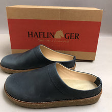 Load image into Gallery viewer, New Haflinger Blue Leather Clog Cork Sole (9.5)

