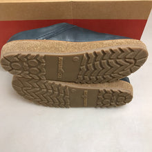 Load image into Gallery viewer, New Haflinger Blue Leather Clog Cork Sole (9.5)
