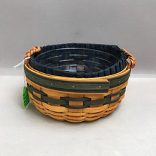 Load image into Gallery viewer, Longaberger Renewal Basket w/ Liner, Insert (1998) (~4x8x8)
