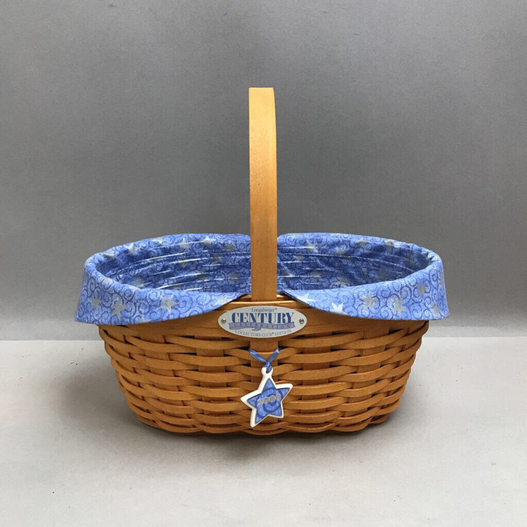Longaberger Century Celebration 2000 Basket (~5x10.5x6)