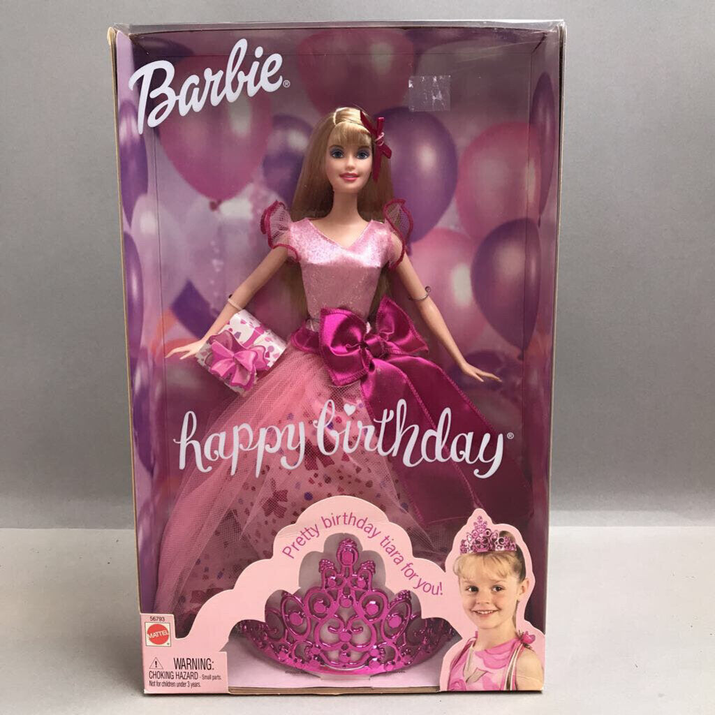 Vintage Boxed Happy Birthday Collectible Barbie