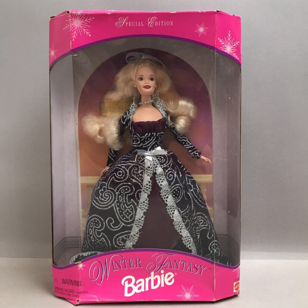 Vintage Boxed Winter Fantasy Collectible Barbie