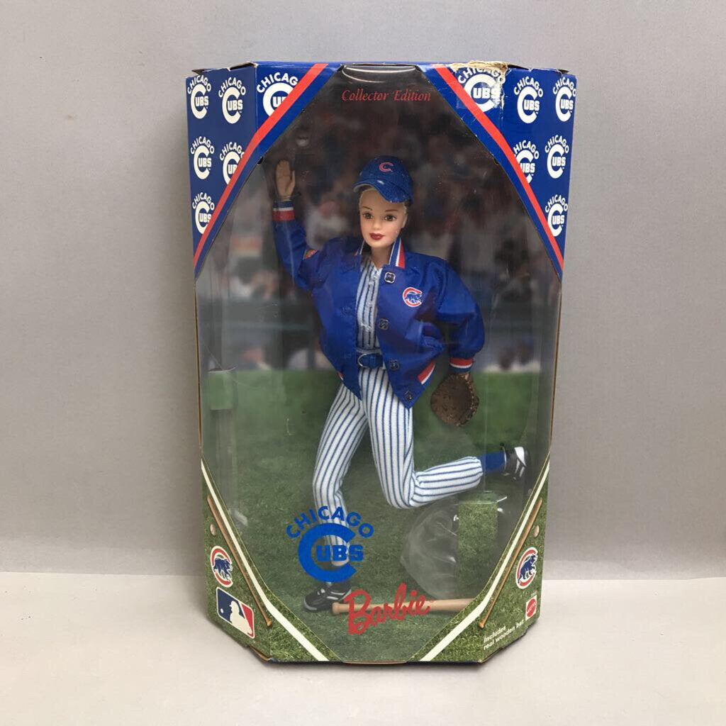 Mattel Barbie #23883 Chicago Cubs (~14x8.5x3)