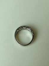 Load image into Gallery viewer, Tacori IV Sterling Cubic Zirconia Ring sz 9
