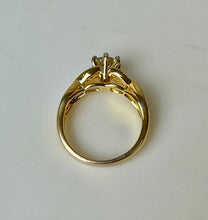 Load image into Gallery viewer, Danbury Mint Gold Plated CZ May Birthstone Ring 8
