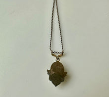 Load image into Gallery viewer, Vintage 12K Gold Filled Tigers Eye Necklace (18&quot;)
